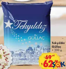 TEKYILDIZ GÜLLAÇ 300 G TEKYILDIZ GÜLLAÇ 300 G